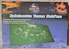 BRAND NEW  Poker Texas Hold'em Table Top  72"x 36" Green Felt Mat -