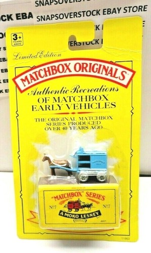 1993 matchbox originals - originals, blue