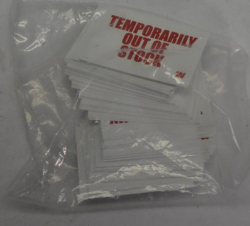 Temporarily out stock 25 - temporarily, of