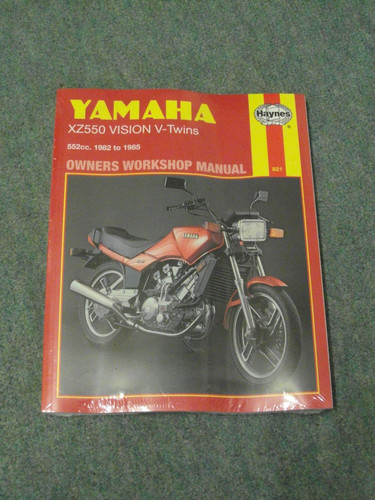 Haynes yamaha xz550 vision - yamaha, v-