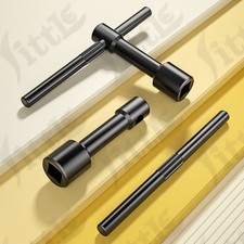 Lathe Wrench Allen Square Drive For Tool Post Chuck Socket Female Square 8-20mm