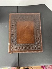 Vintage Handmade Italian Leather Folio