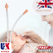 Baby Nasal Aspirator - Mouth Suction Infant Nose Cleaner, Anti-Reflux Silicone