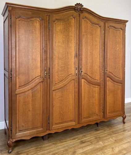 Wardrobe vintage french louis - vintage,