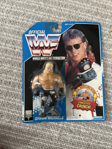 Wwf hasbro moc shawn - hasbro, michaels