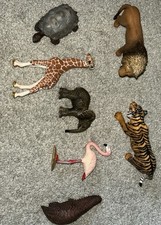 Schleich Bundle Wild Life Animal  & Bird Figures