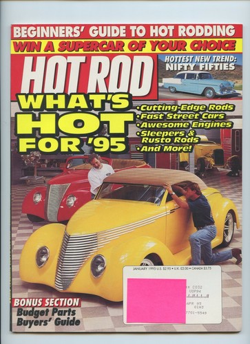 Hot rod magazine january - rod,