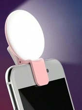 Universal Clip On LED Ring Light Selfie LED Light Mobile Phone Selfie RingLight.