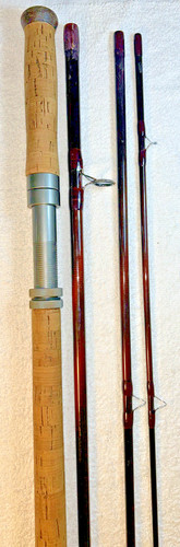 Carbon salmon fly rod sharpes - carbon,