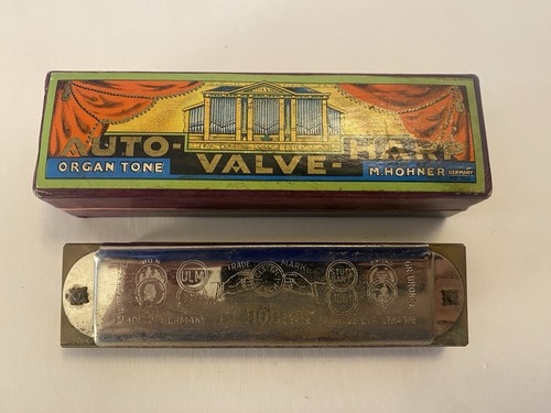 Vtg hohner auto valve harp - valve,