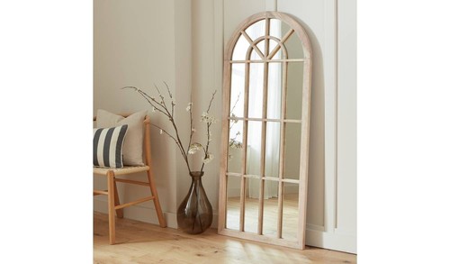 White window full length arch - window,