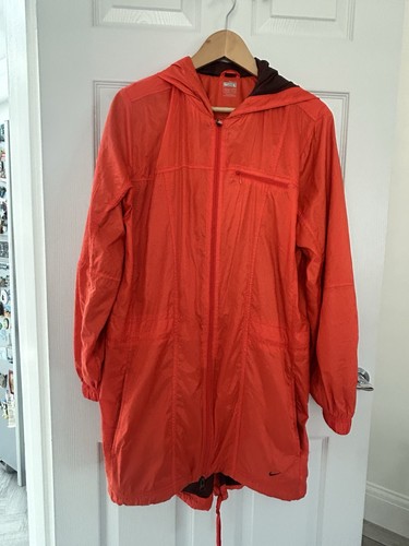 Nike mens red parka jacket - red,