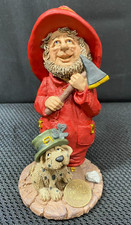 Roman, Inc Finnians Guardians of the Blarney Stone "RILEY" Firefighter ~ 6 1/2"