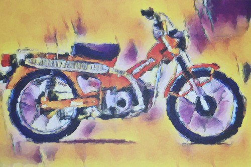 Honda ct90 ct110 - ct110, print