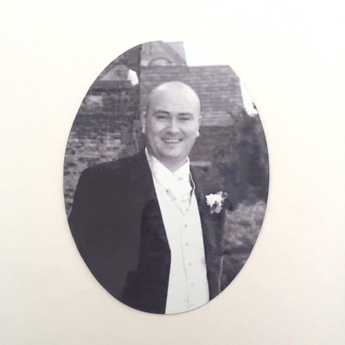 Memorial photo plaque 4 - plaque,