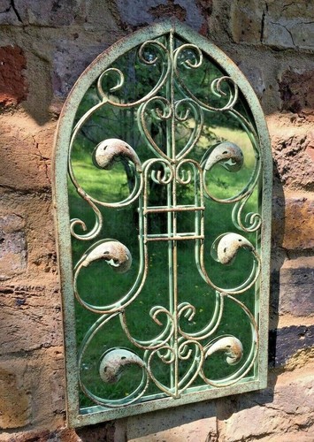 Garden mirror green - mirror,