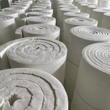 Ceramic Fiber Insulation Blanket High Temperature Fireproof Mat Pad 300-3600mm