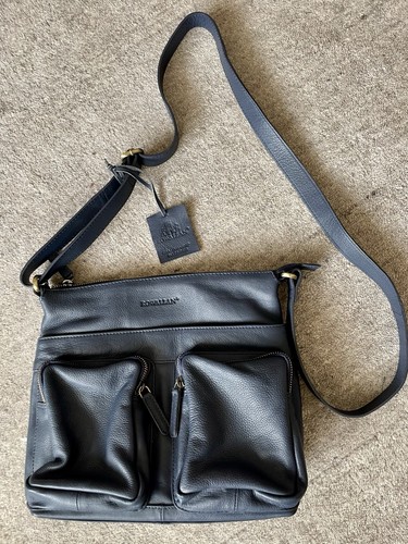Rowallan navy soft leather - rowallan,