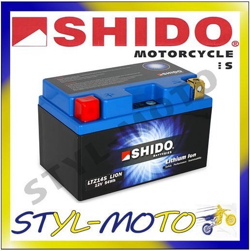 Lithium battery shido ltz14s - battery,
