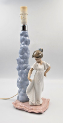 Nao lladro table lamp - table, girl