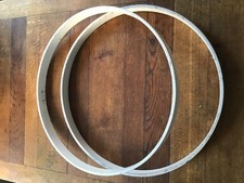 Wooden Bass Drum Hoops 22"