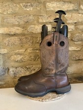 Durango Mens Brown Embroidered