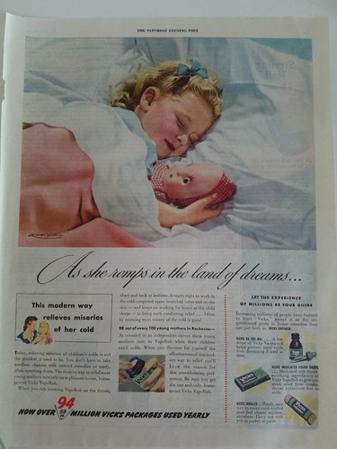 1945 vicks vaporub inhaler - 1945,