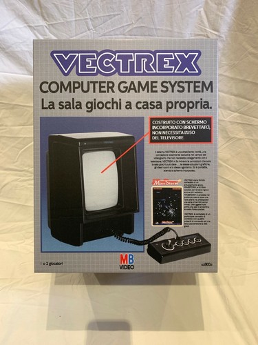 Vectrex empty console box - empty,