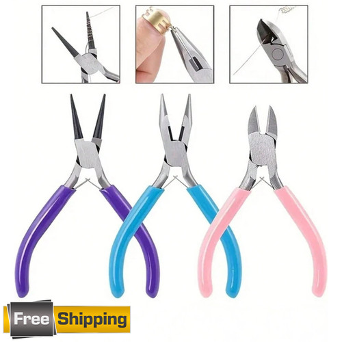 Jewellery making pliers set - making,