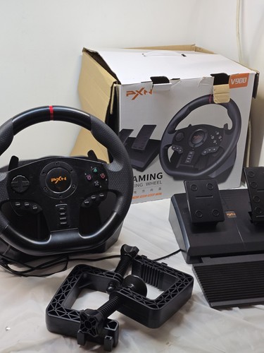 Pxn v900 racing wheel pedals - wheel,