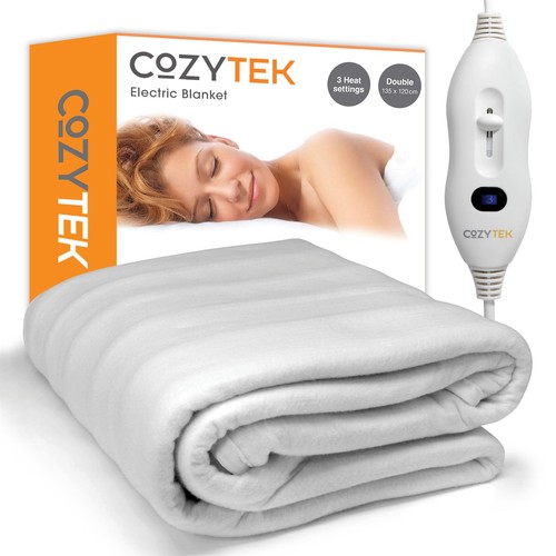 Double electric blanket heated - double,
