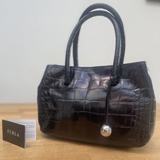 FURLA  Women's Petrol Polished