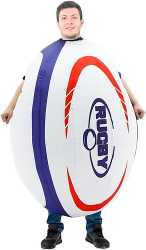 Inflatable rugby suit costume - inflatable,