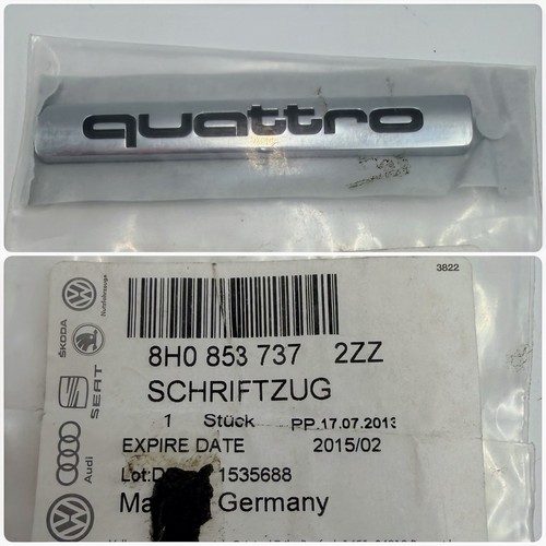 Audi quattro badge logo - audi,
