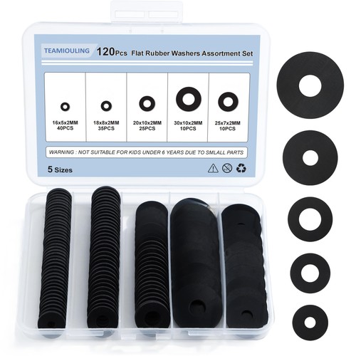 Teamiouling 120pcs rubber - teamiouling,