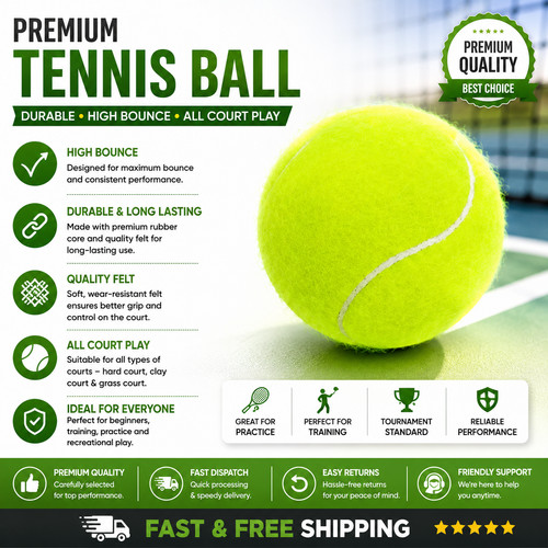 Tennis balls high elasticity - tennis,