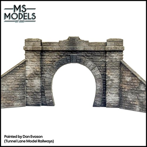 Single track stone tunnel - single,