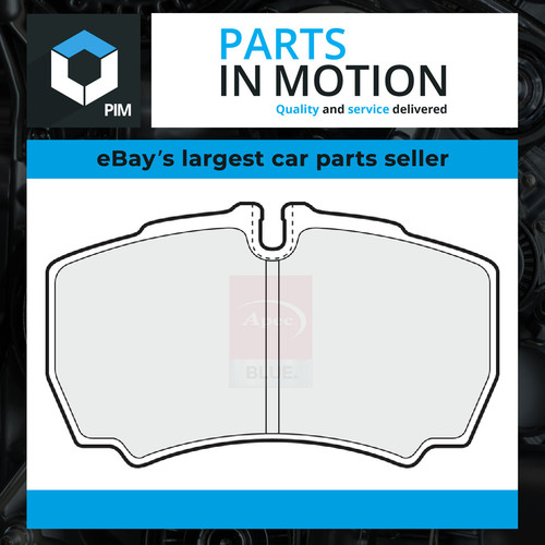 Brake pads set fits - brake, iveco
