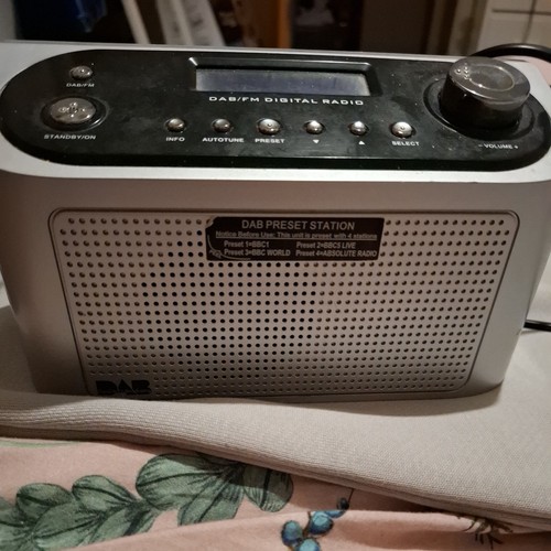 Dab portable radio - dab,
