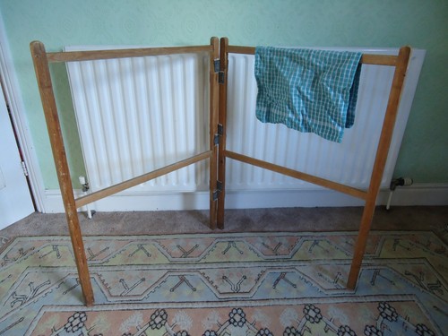 Vintage folding wooden - vintage, clothes