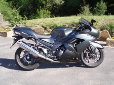 ZZR1400, ZX14 R (12-19) Pair of Beowulf Silencers with Link Pipes MADE IN UK