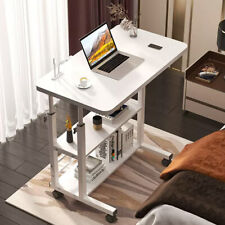 PC Trolley Desk Home Study Height Adjustable Table Notebook Computer Laptop NEW