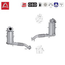 Soot particulate filter diesel particulate filter DPF for Mazda CX-5 - 2.2D AWD SKYACTIV-D