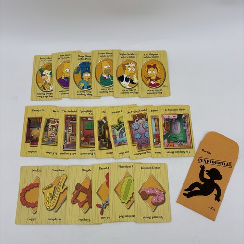 The simpsons 2000 clue game - 2000,