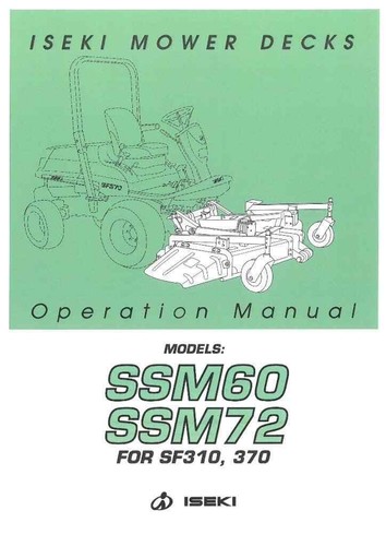 Iseki mower deck - mower, &
