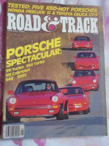 Road track jan 1986 porsche - 1986,