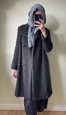 Kaliko Wool Mohair Coat Brown