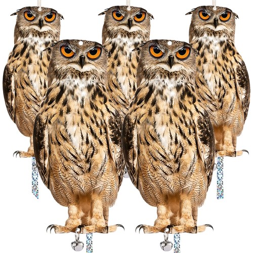 5pcs owl bird scarer - owl,