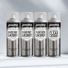 Jenolite Clear Lacquer Spray - Satin / Matt / Very High Temperature - 500ml