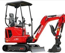 NEW - MINI DIGGER 1.6 T/MINI EXCAVATOR - KUBOTA ENGINE DIESEL ,  Huayee